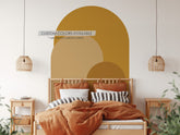 Mustard Modern Arch Wall Decal